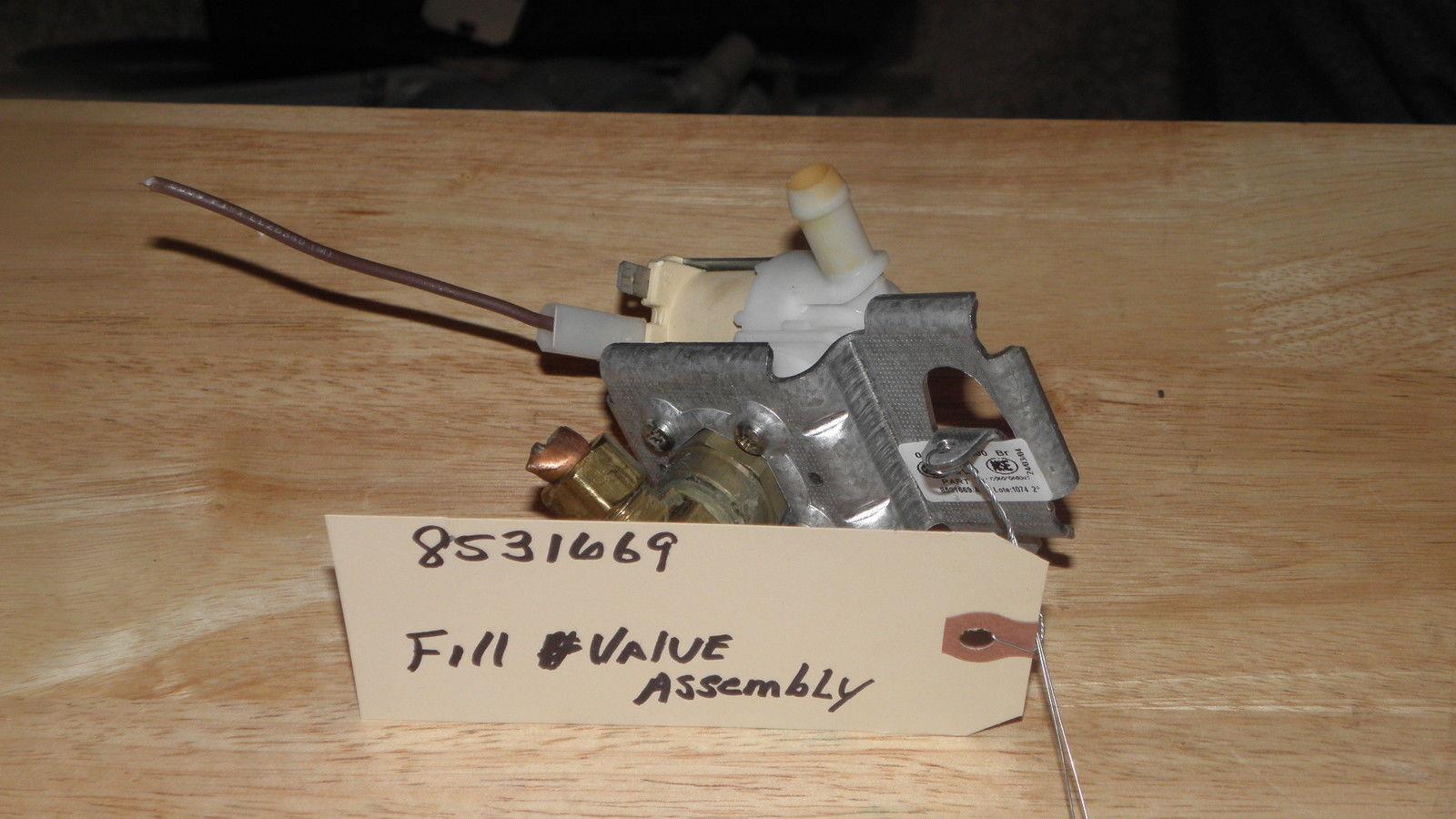 KITCHENAID DISHWASHER 8531669 FILL VALVE ASSM KITCHENAID DISHWASHER 8531669 FILL VALVE ASSM
